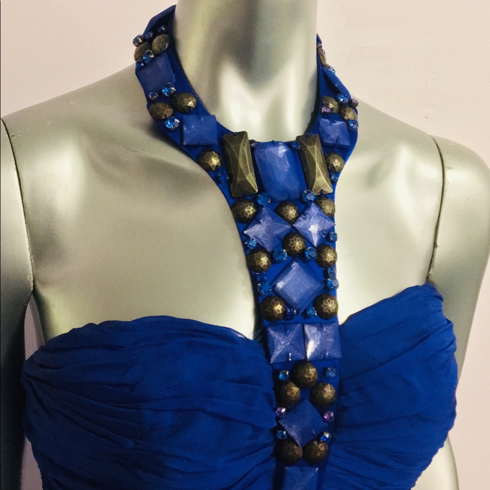 JOVANI Formal Gown 100%SILK Size 4 worn once!